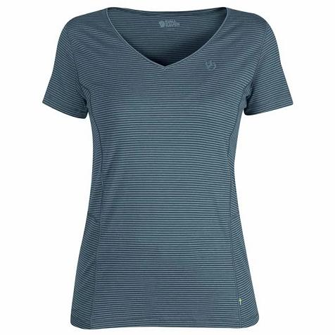 Fjallraven Women Abisko T-Shirt Navy PH157032 Philippines